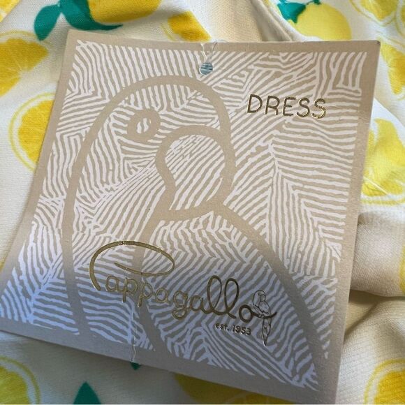 Pappagallo Lemon Print Sleeveless Dress. Size Small. New with Tags!! - Picture 9 of 14